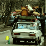 Не целевое использование авто, возят мусор и мебель в одном авто